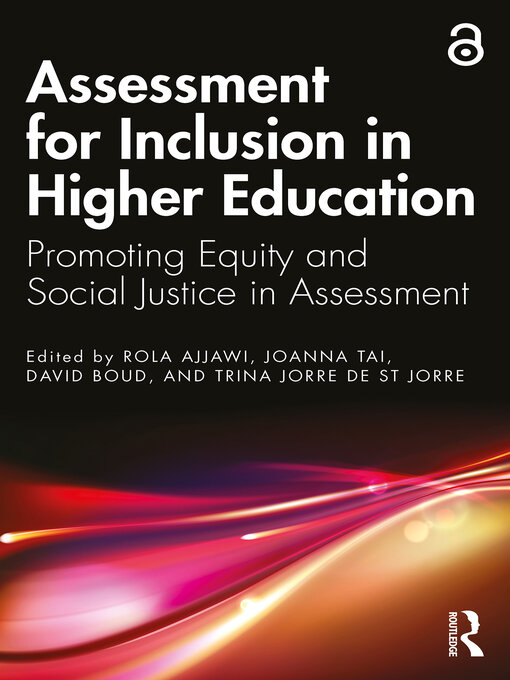Title details for Assessment for Inclusion in Higher Education by Rola Ajjawi - Available